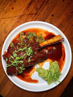 Braised lamb shank