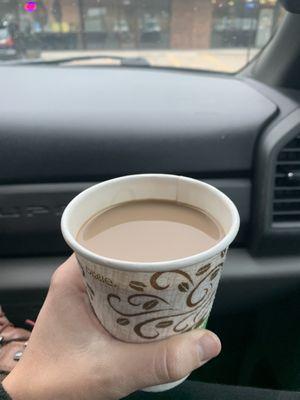 Chai tea - "delicious!"