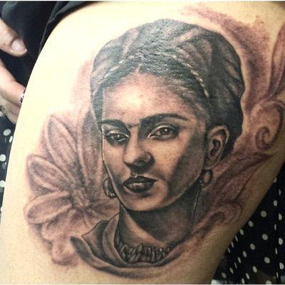 Portrait tattoo by Miss V