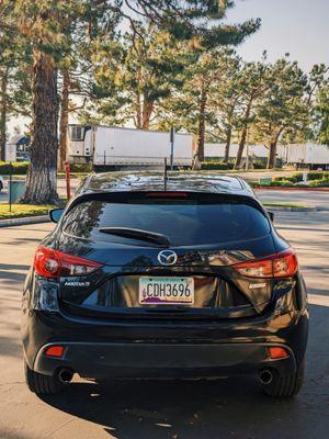 Rear hatch and roof repaired