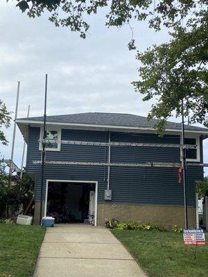 New roof, and siding