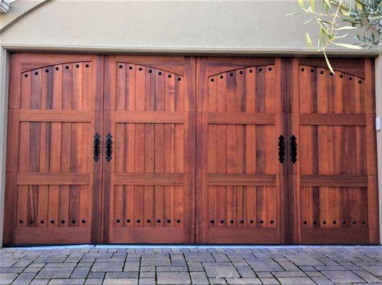 Custom Wood Carriage Door