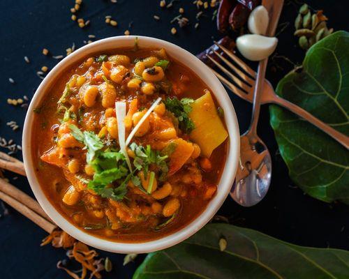 Aloo Bodi Thama (Veg/ Vagan) Nepali style curry