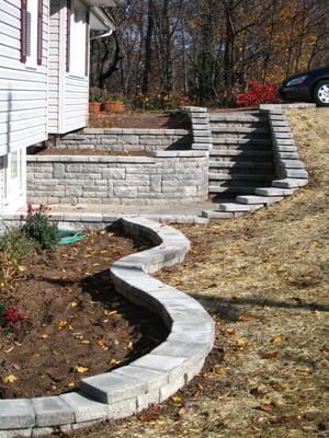 Beautiful safe new entrance for a happy client in Wallingford.