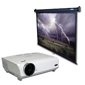 Projector and screen rentals