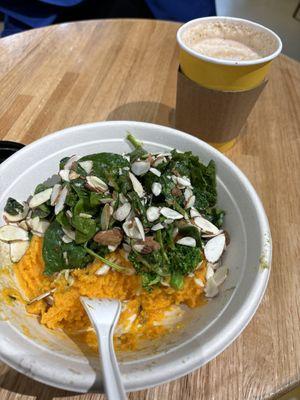 Super Sweet Potato Bowl, partialy eaten