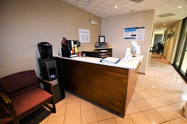 Front Desk Coffee Water