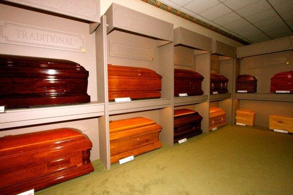 Casket Selection Room