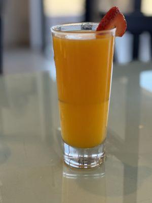 Fresh orange juice