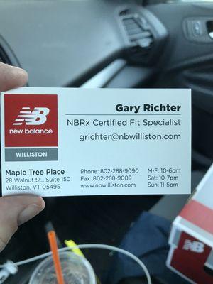 Gary was highly knowledgeable, helpful, and very patient! I highly recommend him!