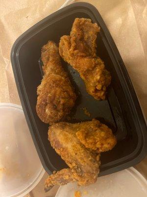 $12.50 for three pieces of little a** chickens ?? Really