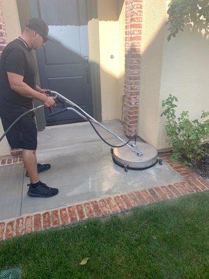 Squeegee Window Cleaning