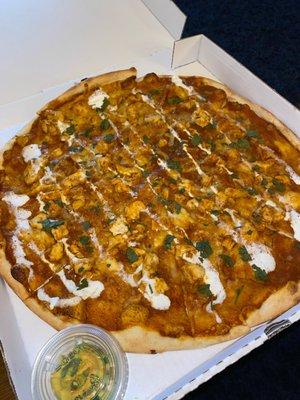 Chicken Tikka Masala Pizza