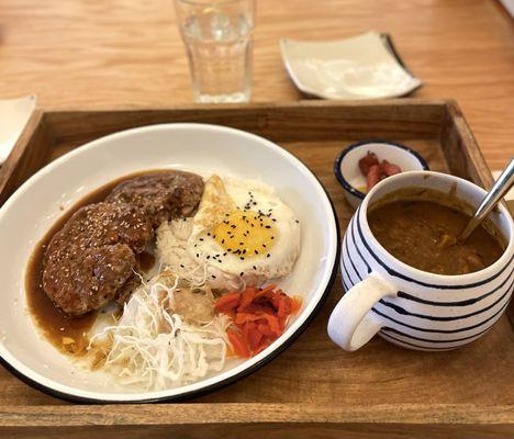 Hamburger Steak Curry ($18)