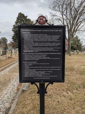 Raleigh City Cemetery, Raleigh NC