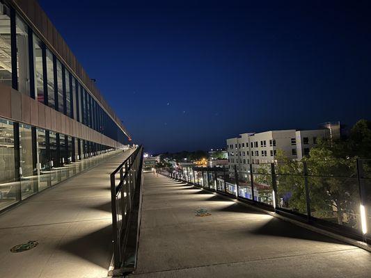 Ramp to the roof.