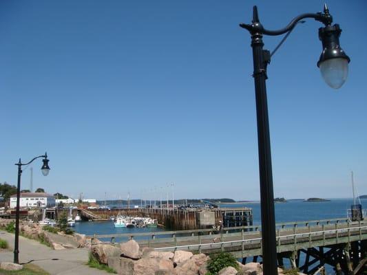 the warf and boarding docks for Canada