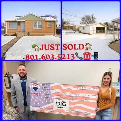 JUST SOLD HAPPY FIRST TIME HOME  BUYER