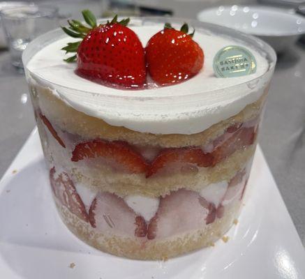 Strawberry cake