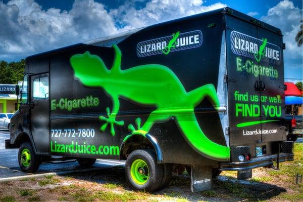 The Lizard Juice Grumman is comin'