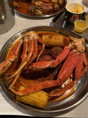 Snow crab legs