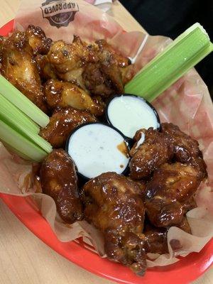 Spicy & bbq wings