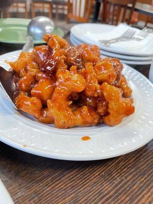 Orange chicken