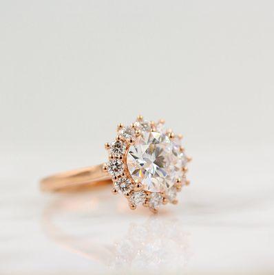 THE ALLIE RING (ROUND) - LAB GROWN DIAMOND