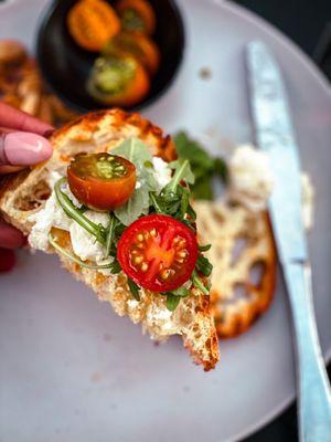 Burrata cheese/ caprese  plate