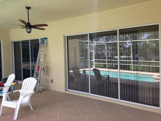 Sliding Glass Door Tinting in Land O Lakes, FL