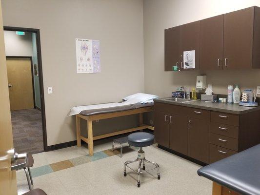 A medical exam room at Ahwatukee Health Care