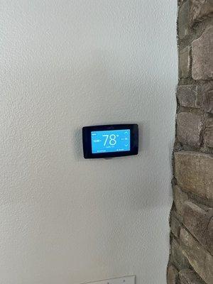 New thermostat installation