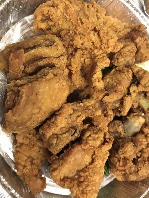 Fried Chicken Chunks with Bone