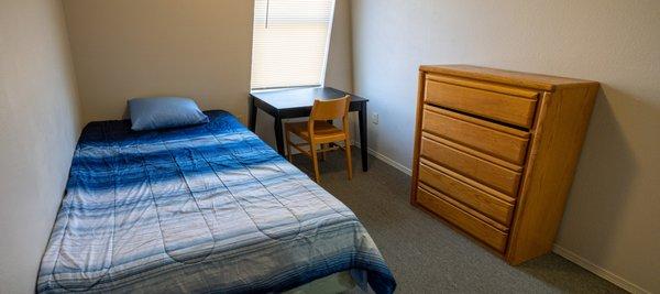 Bedroom in Spartan College Student Housing