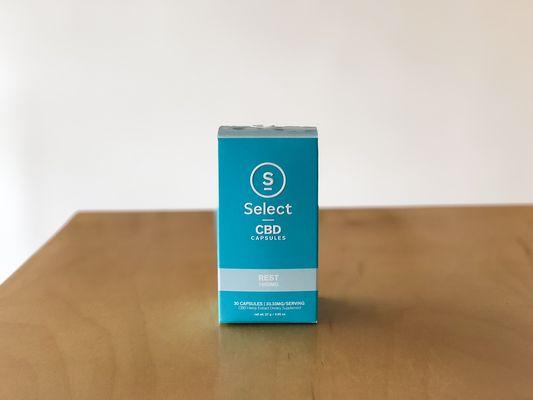 Select CBD REST Soft Gel Capsules