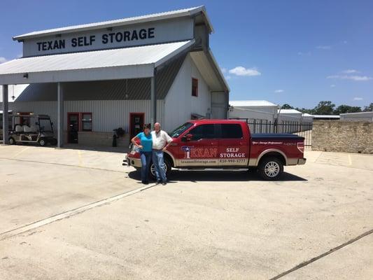 Texan Self Storage, your storage professionals!