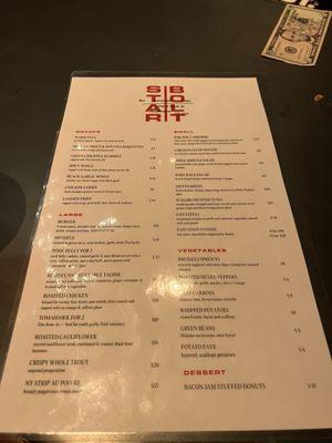 food menu 9/6/2023