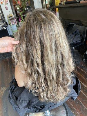 After- Balayage