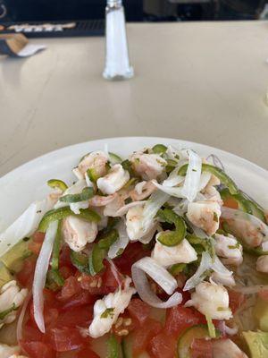 Shrimp ceviche