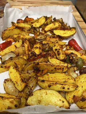 Roasted potatoes