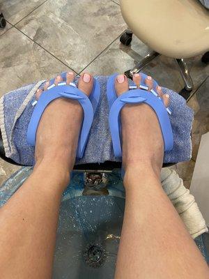 Regular pedicure