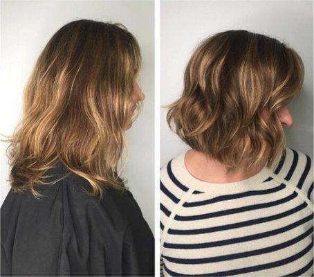 Cut and color makeover magic by Mary