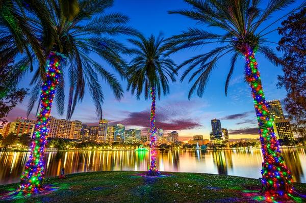 Lake Eola Park, Orlando Fl.