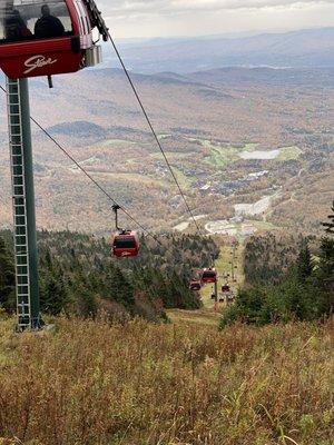 Gondola ride up