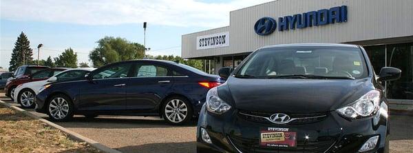 The dealership exterior