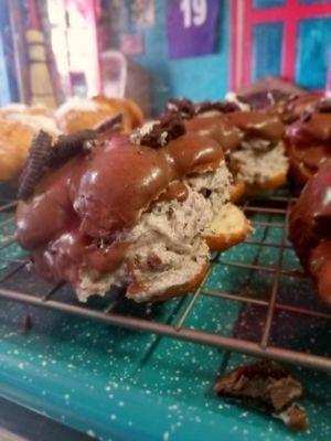 Cookies N Cream potato donuts