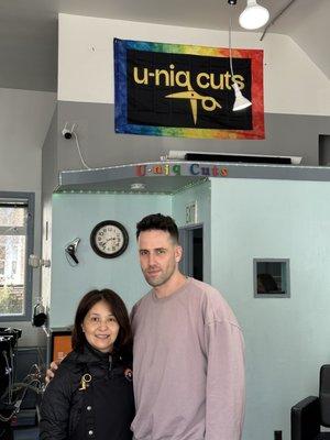 Freshly faded at U-niq Cuts