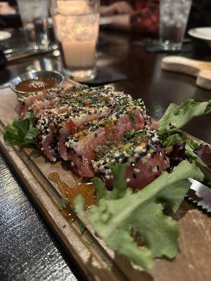 Wasabi & Sesame Crusted Ahi Tuna Steak