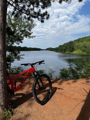 At Cuyuna State Park in Ironton, MN