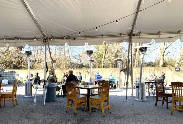 View of the Beer Garden